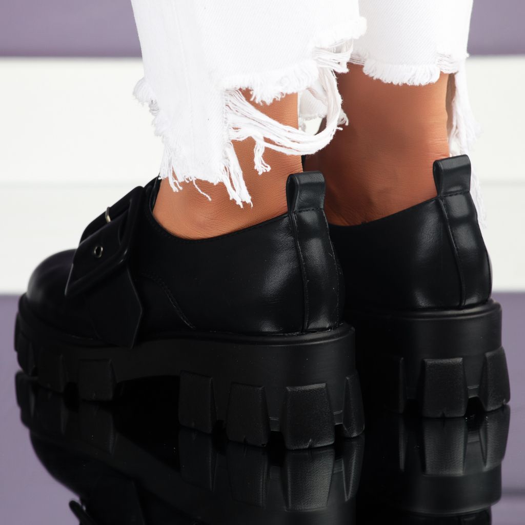 Дамски ежедневни обувки Asher Черен #7102M