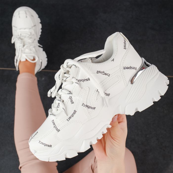 Дамски спортни обувки Jace Бяло #13694