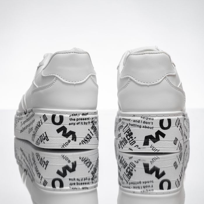 Дамски спортни обувки Frank Бяло #14172