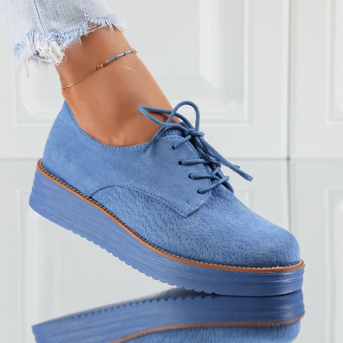 Alkalmi cipő Kék Karol #7326M