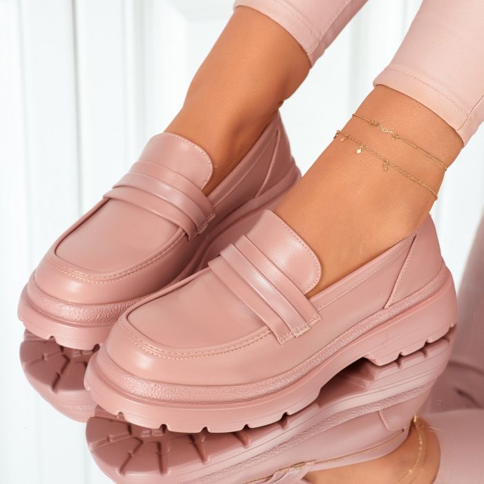 Всекидневни дамски обувки Mariah розова пудра #9098