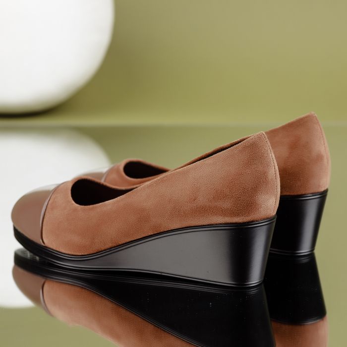 Alkalmi cipő barna Jimena3 #9339
