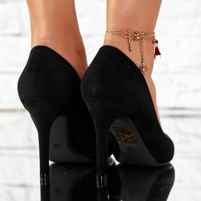 Дамски обувки с токчета Vogue Черен #9609
