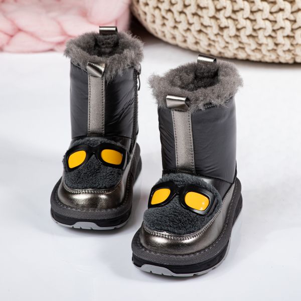 Lisa2 Szürke Lány Csizma #17903