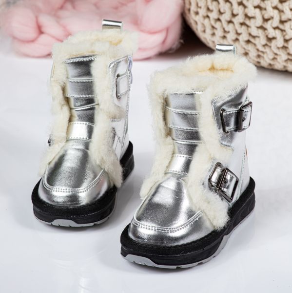 Kane Ezüst Lány Csizma #17890