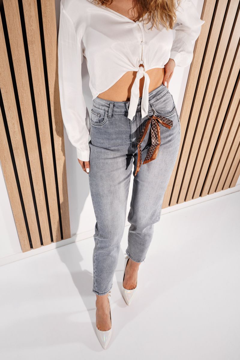 Női BaggyFit farmer Talia szürke #A936