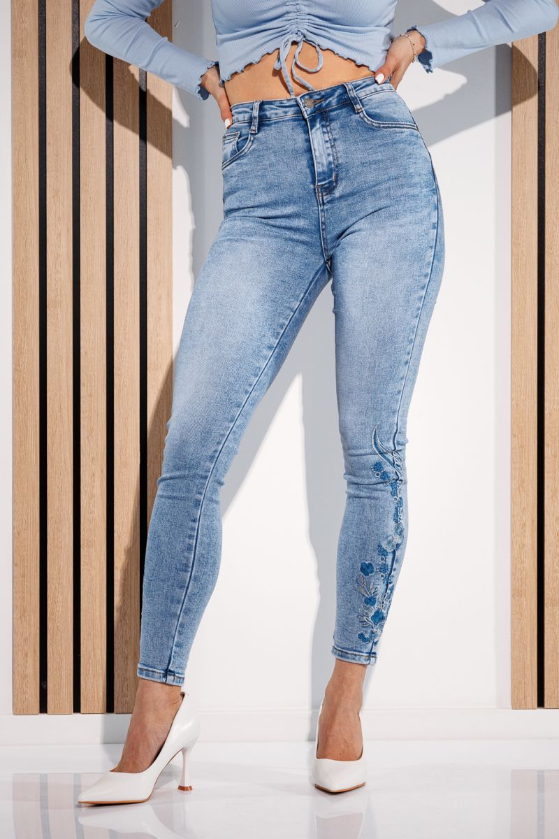 Maria Kék Női Skinny Farmer #A952