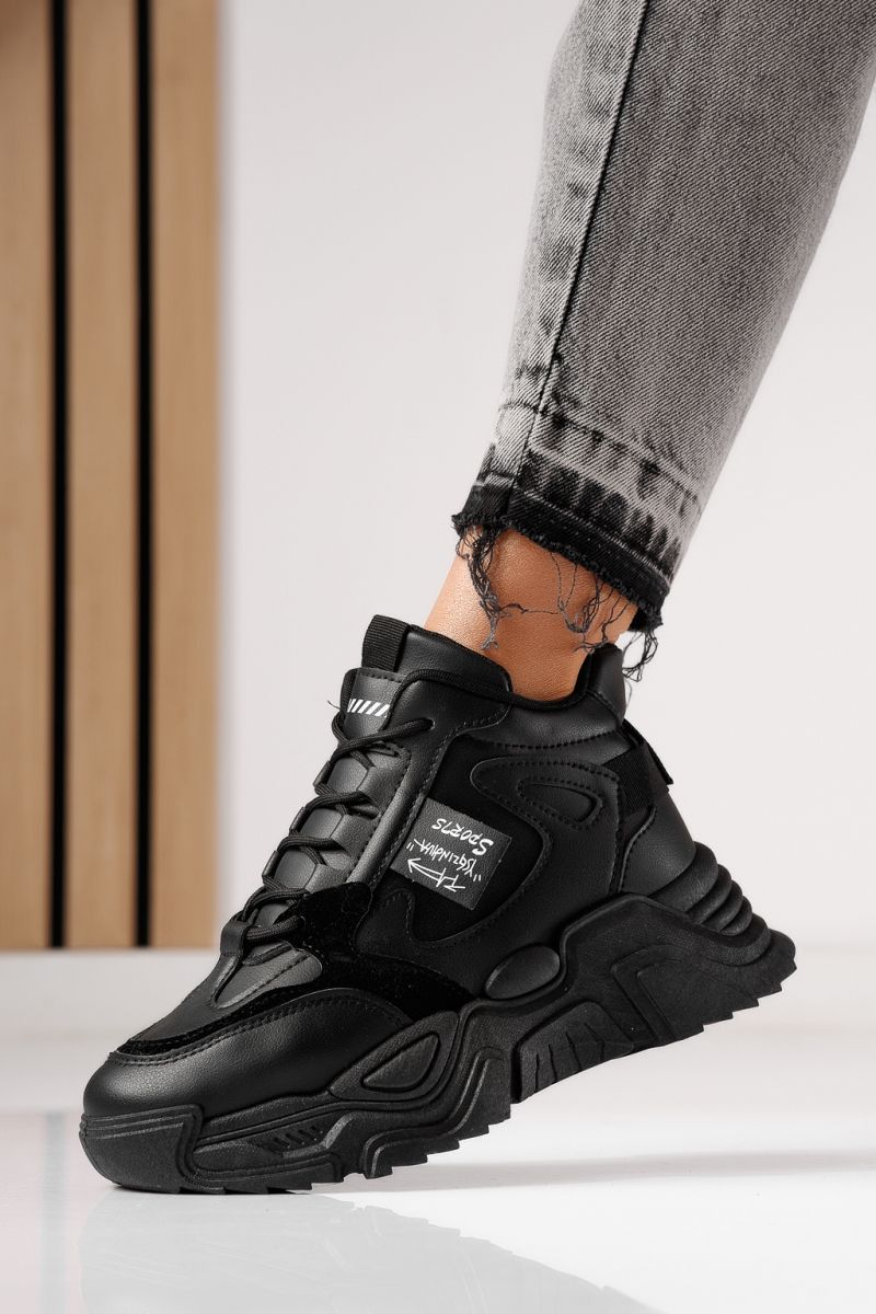 Kate Fekete Női Sportcipő #17092