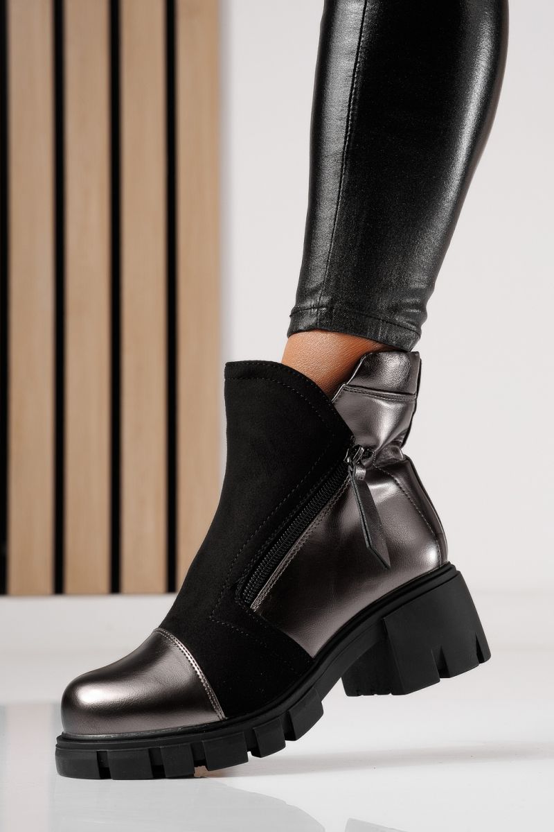 Oszi női bakancs szürke Damien #12987