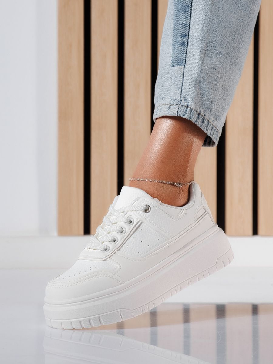 Mavis  Női Sportcipő Fehér Ökológiai Bőrből #24466