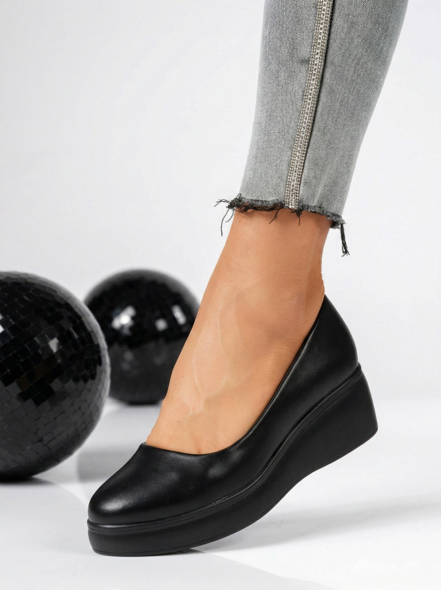 Heaven Fekete Női Alkalmi Cipő #17056