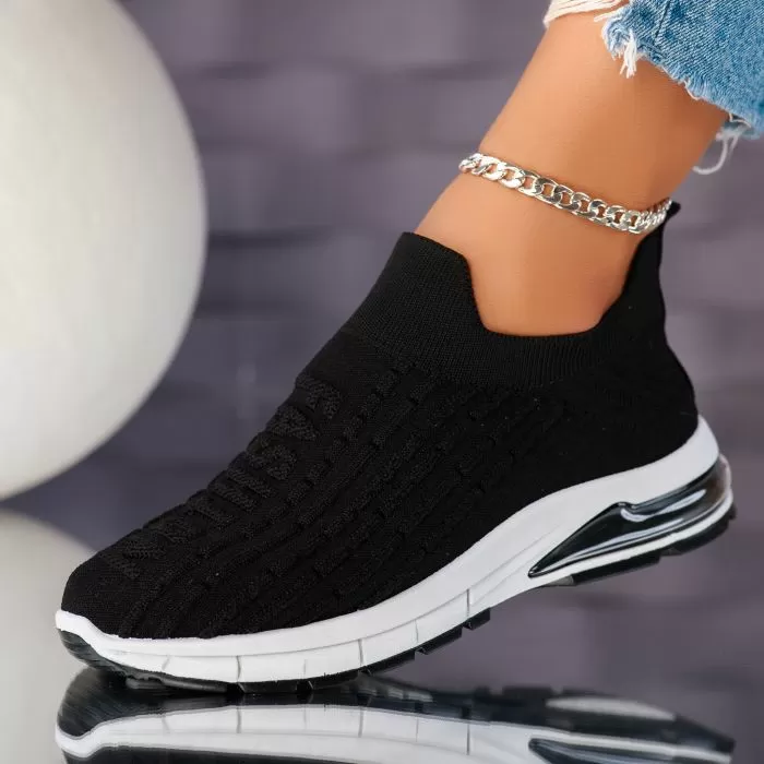 Amanda2 Női Fekete Sportcipő #10728