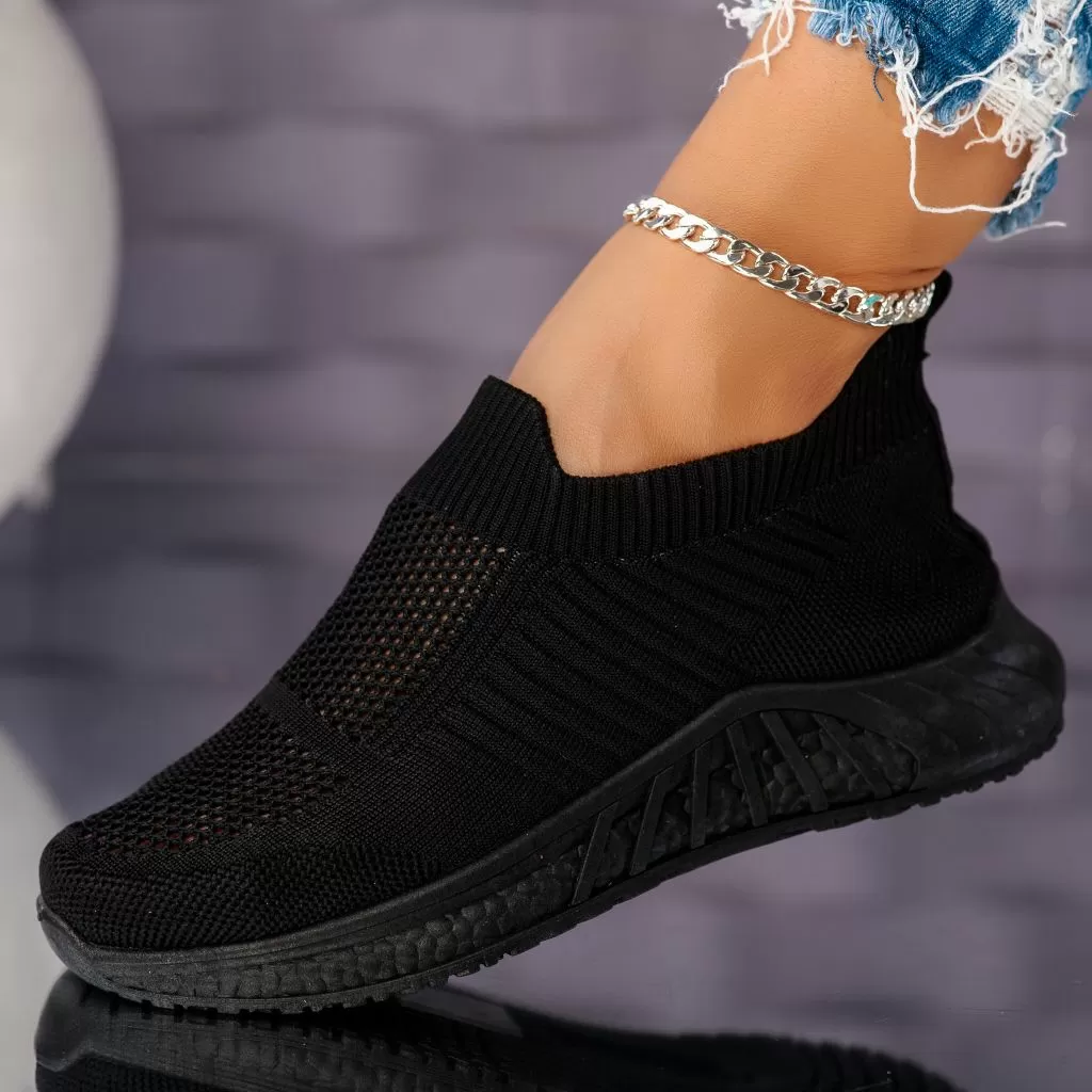 Livia Női Fekete Sportcipő #10745