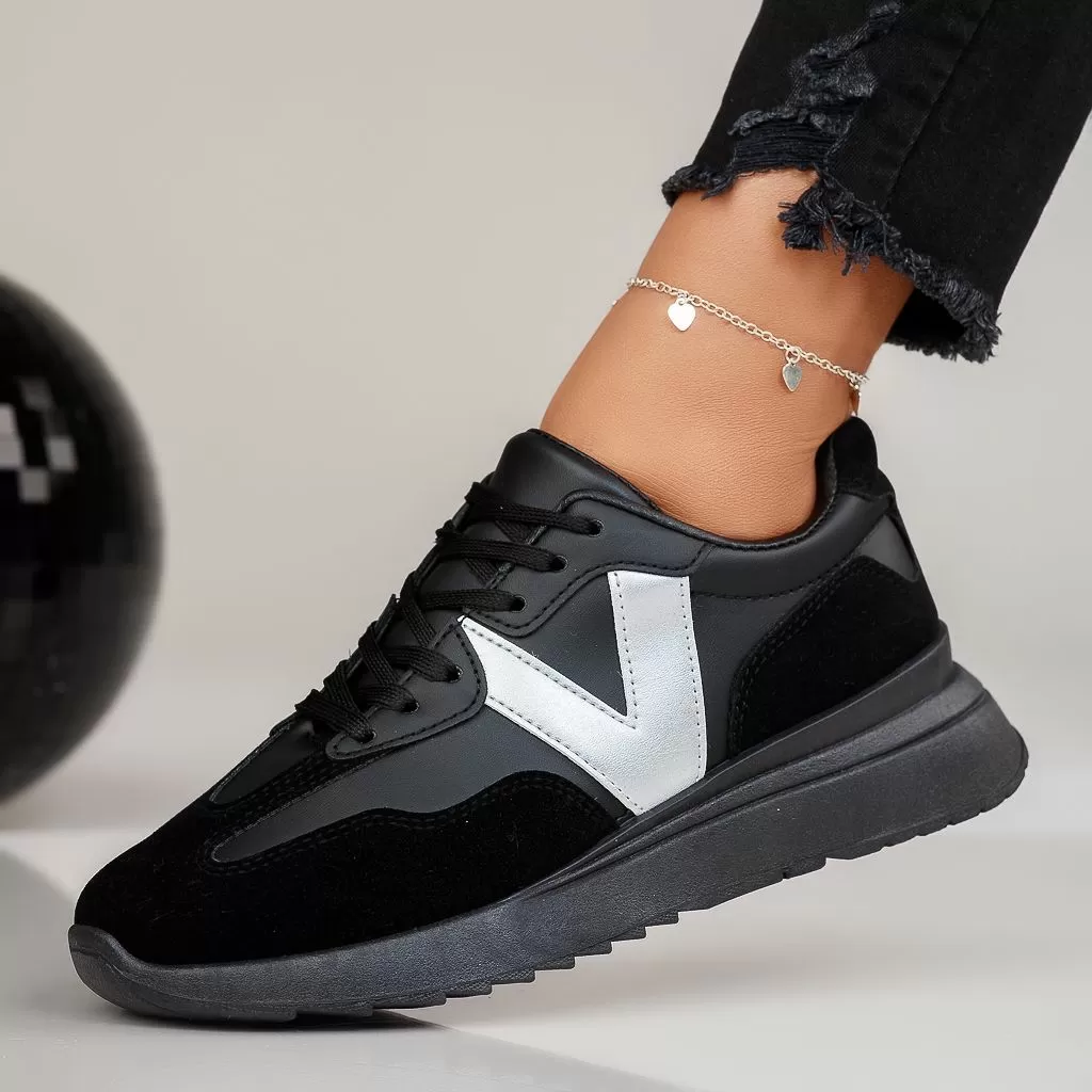 Selena Női Ezüst Sportcipő #12507