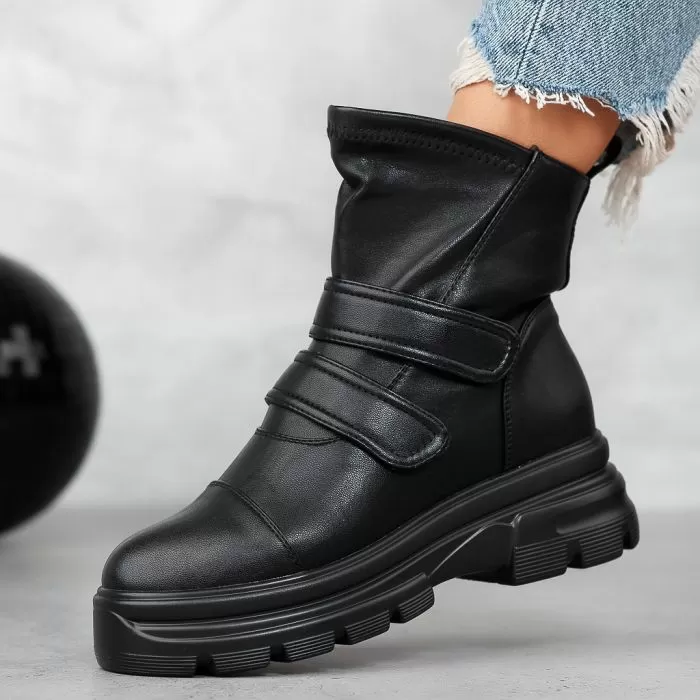 Ghete Dama Skyler Negre #12825