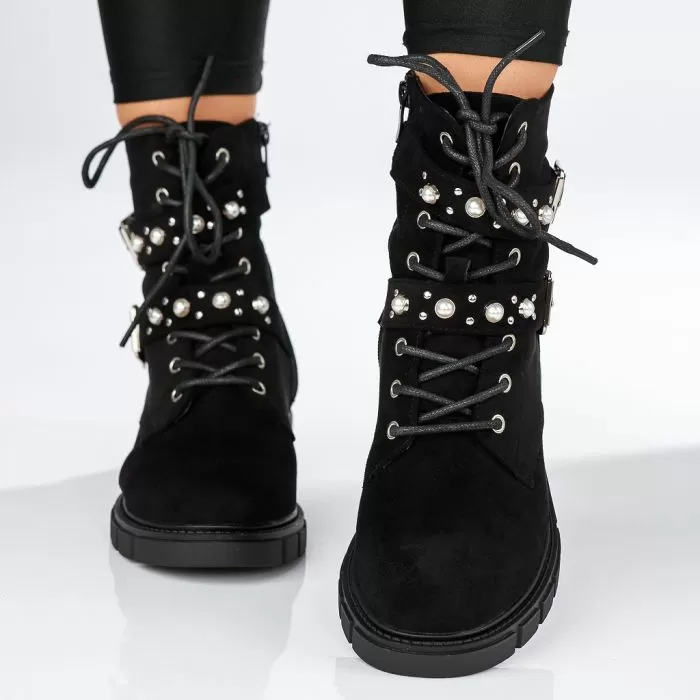 Ghete Dama Harlow Negre #12948