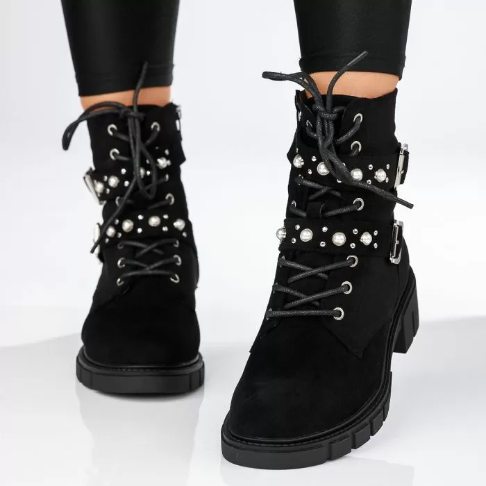 Ghete Dama Harlow Negre #12948