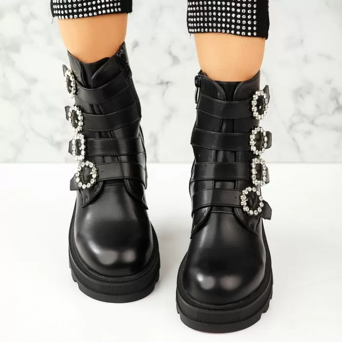 Ghete Dama Harlow Negre #13263