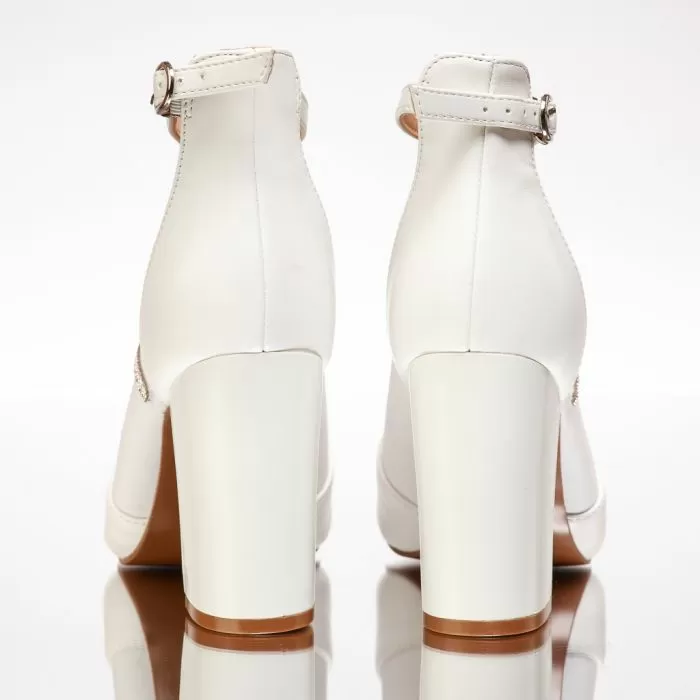Botine Dama Bailey Albe #13518