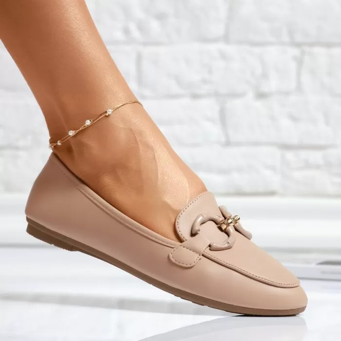 Cleopatra Női Keki Balerina Cipő #14018