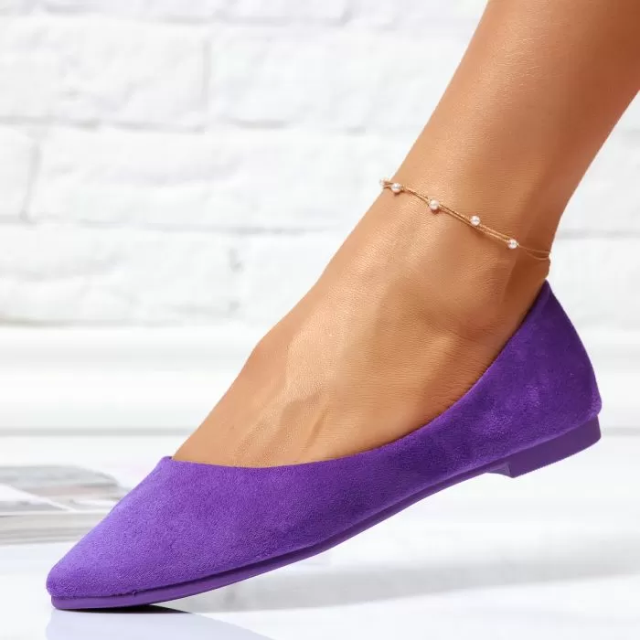 Anastasia Női Lila Balerina Cipő #14065