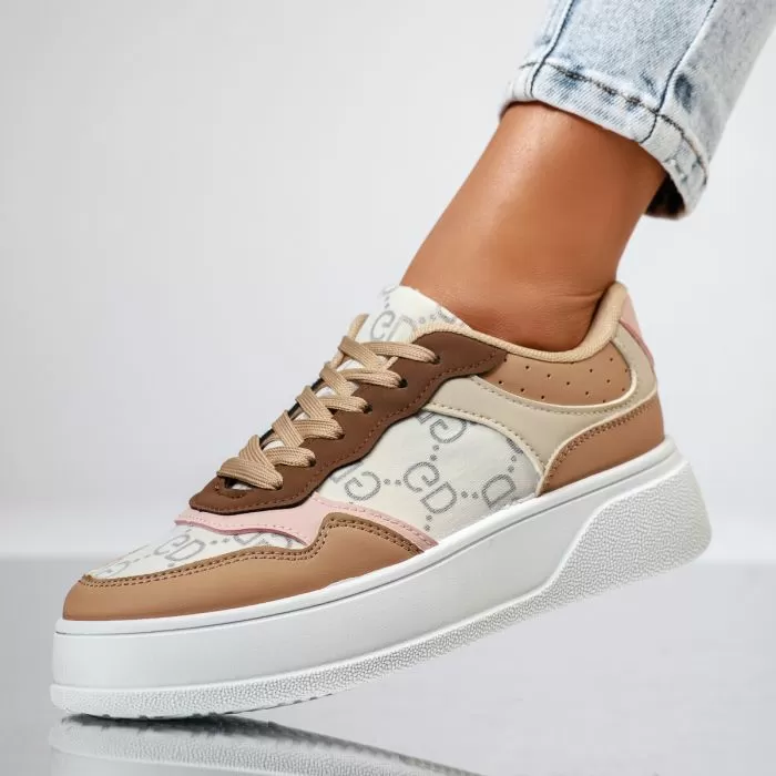 Adidasi Dama Boston Khaki #14140
