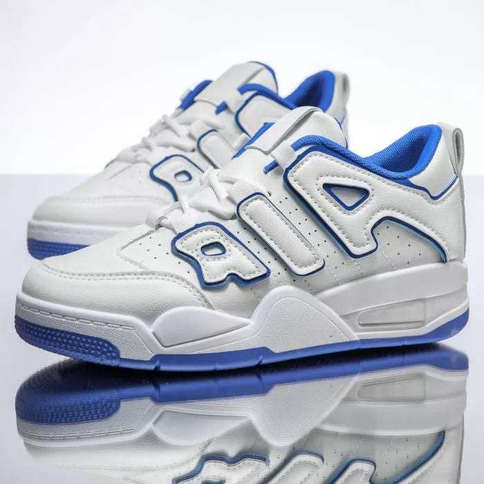 Adidasi Unisex True3 Albi/Albastri #14143