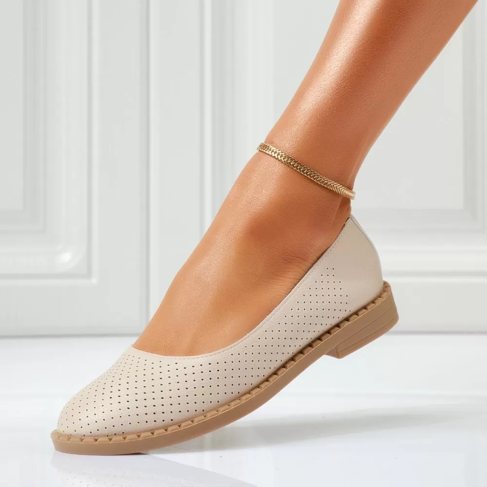 Doris Bézs Női Balerina #15982