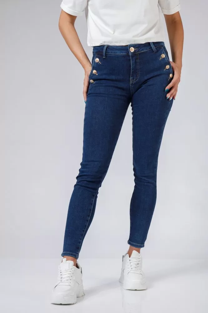 Andra Kék Női Skinny Farmer #A520