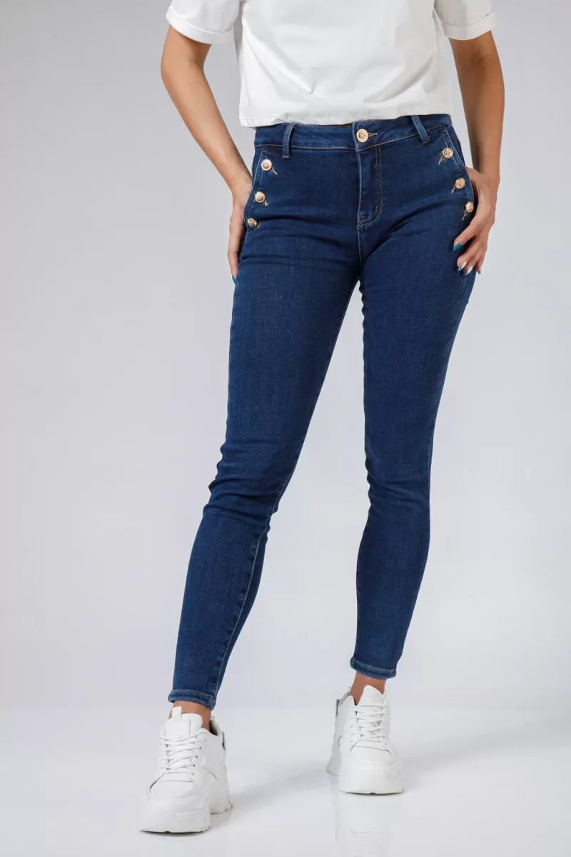 Andra Kék Női Skinny Farmer #A520