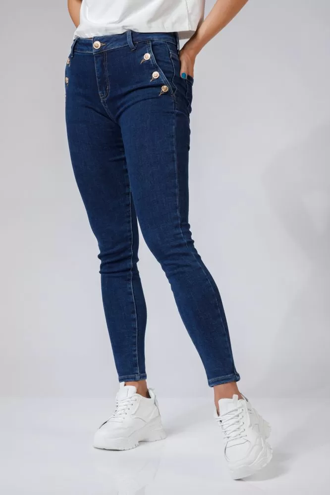 Andra Kék Női Skinny Farmer #A520