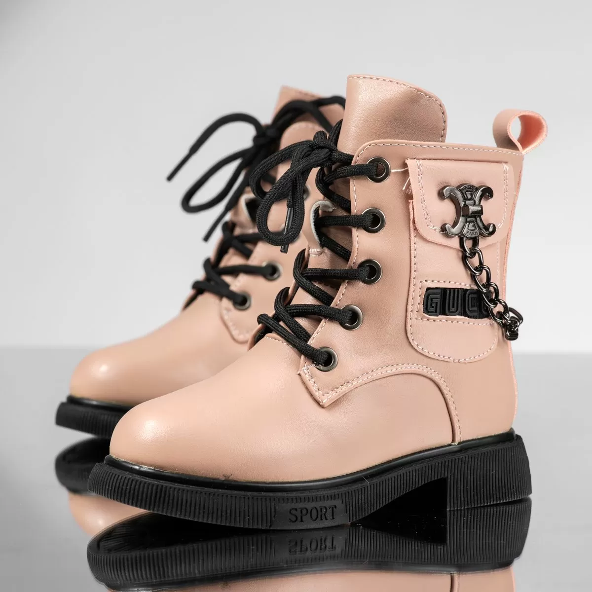 Seek2 Rózsaszín Gyerek Csizma #16942