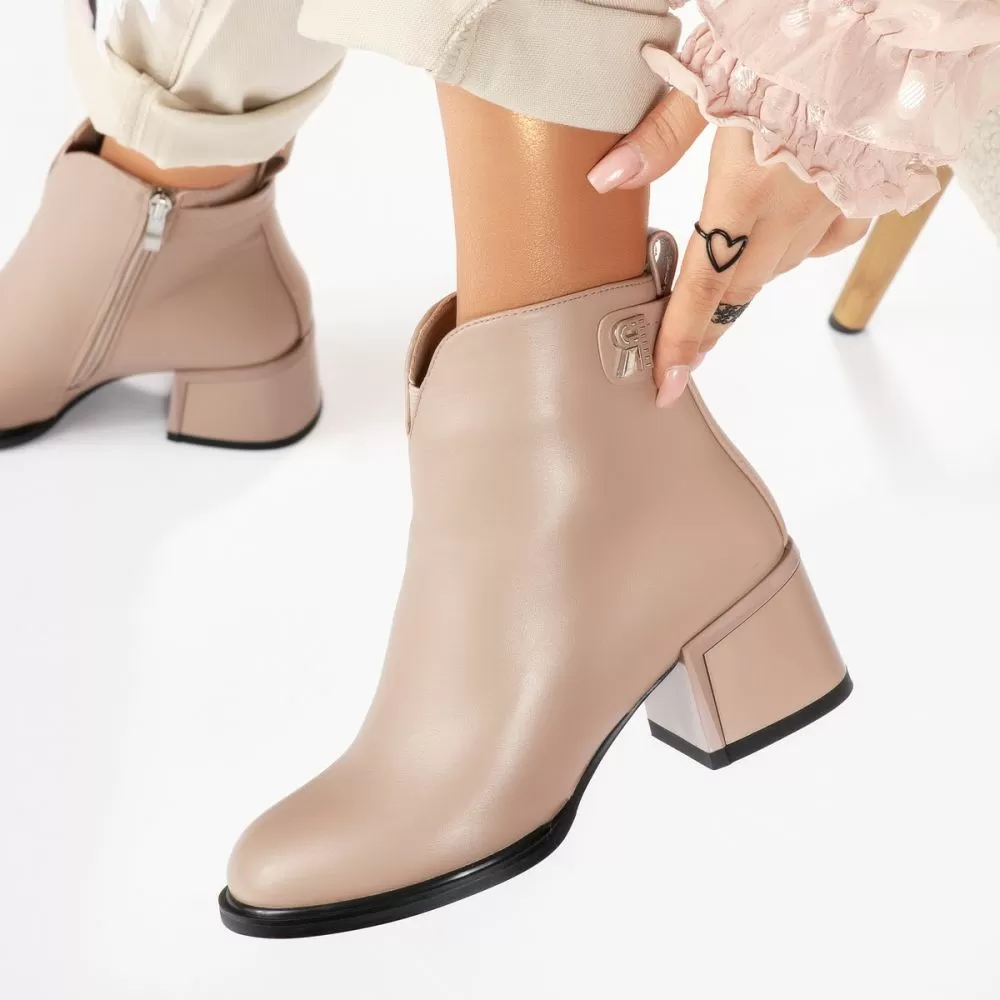 Botine Dama Aubrey Roz #17747