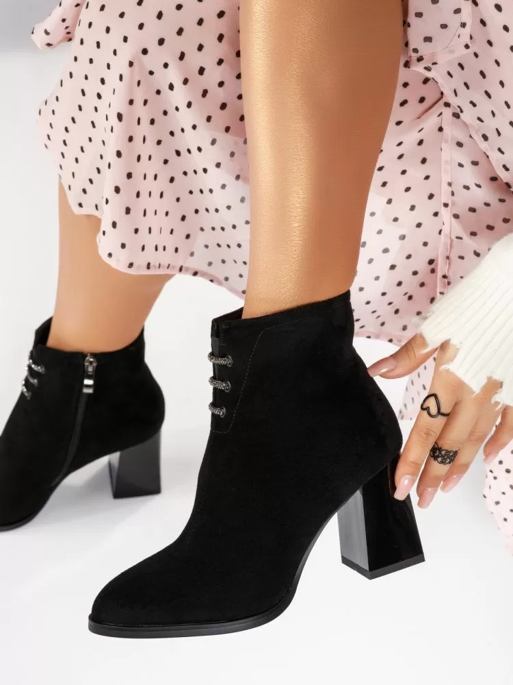 Botine Dama Valentina Negre #17756