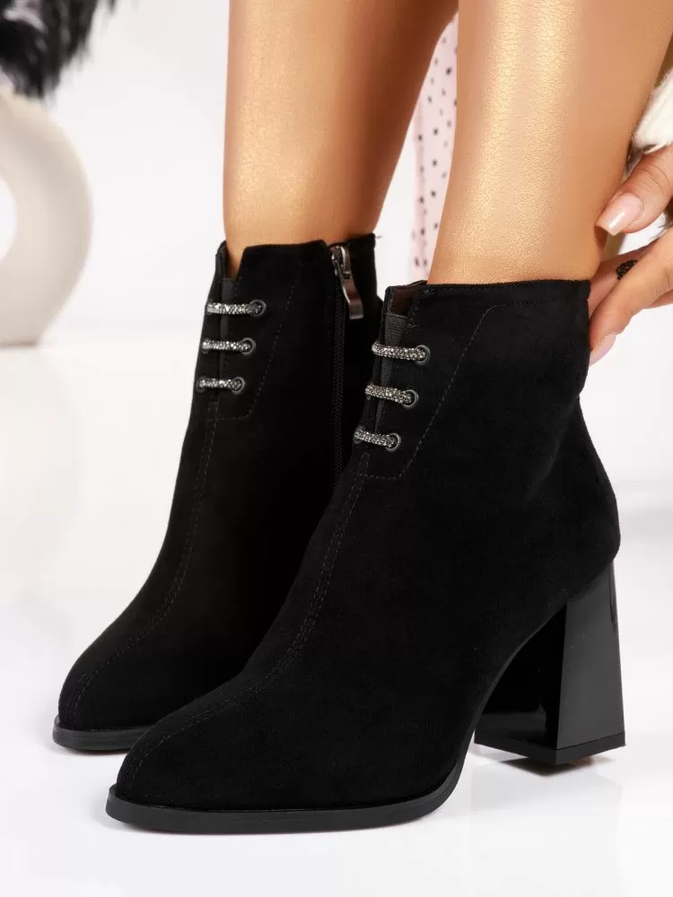 Botine Dama Valentina Negre #17756