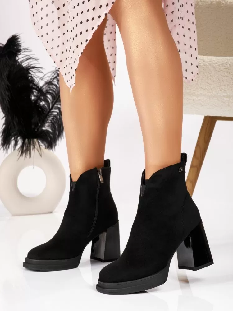 Botine Dama Kennedy Negre #17757
