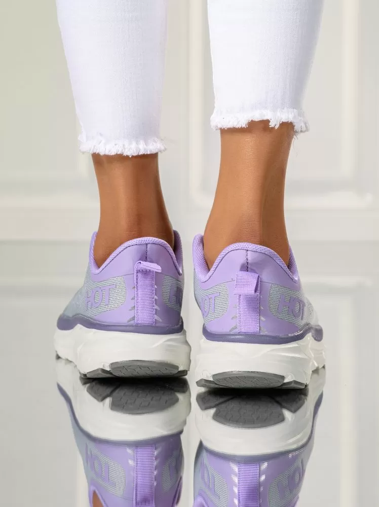 Kenny Női Sportcipő Szürke Textil Anyagból #18181