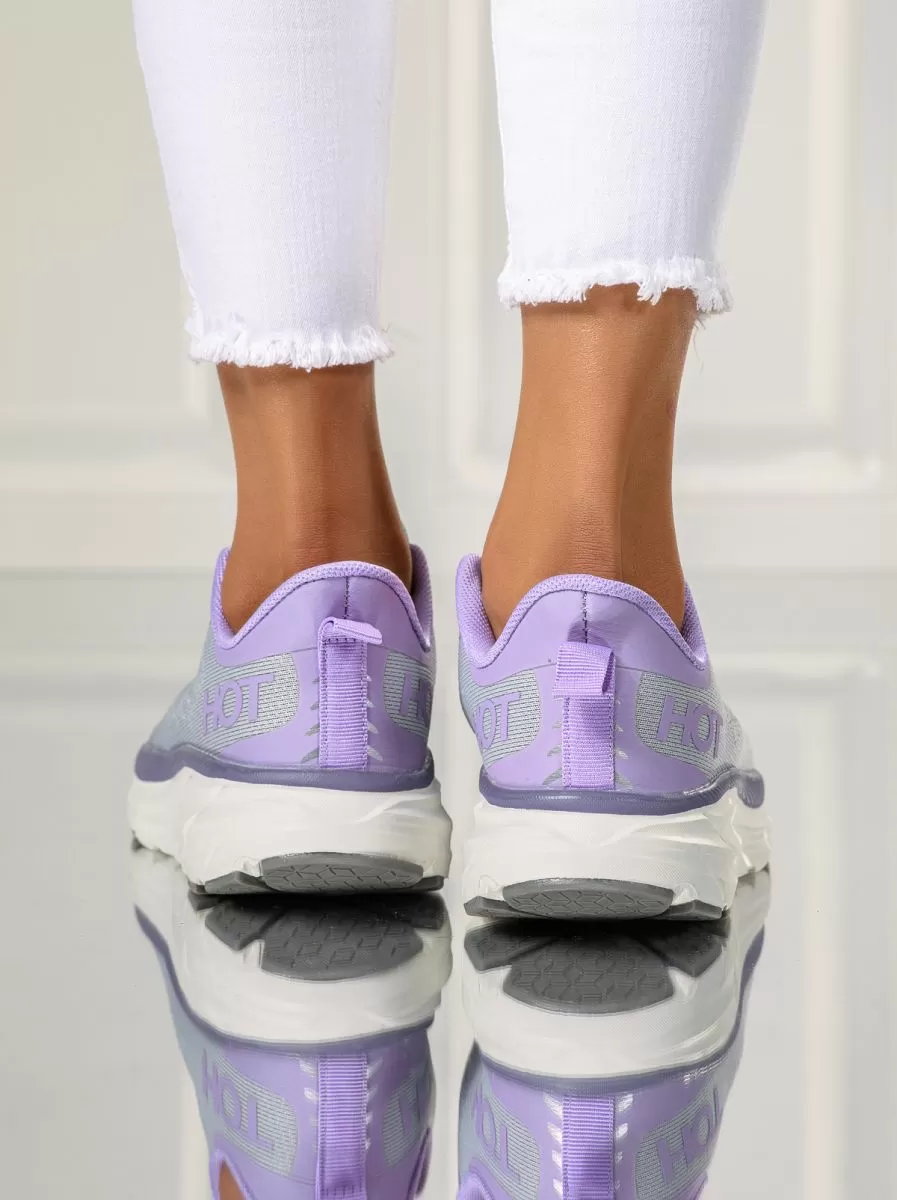 Kenny Női Sportcipő Szürke Textil Anyagból #18181