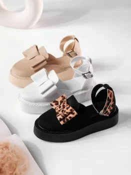 Pantofi casual dama leopard din material textil Agnes #19559