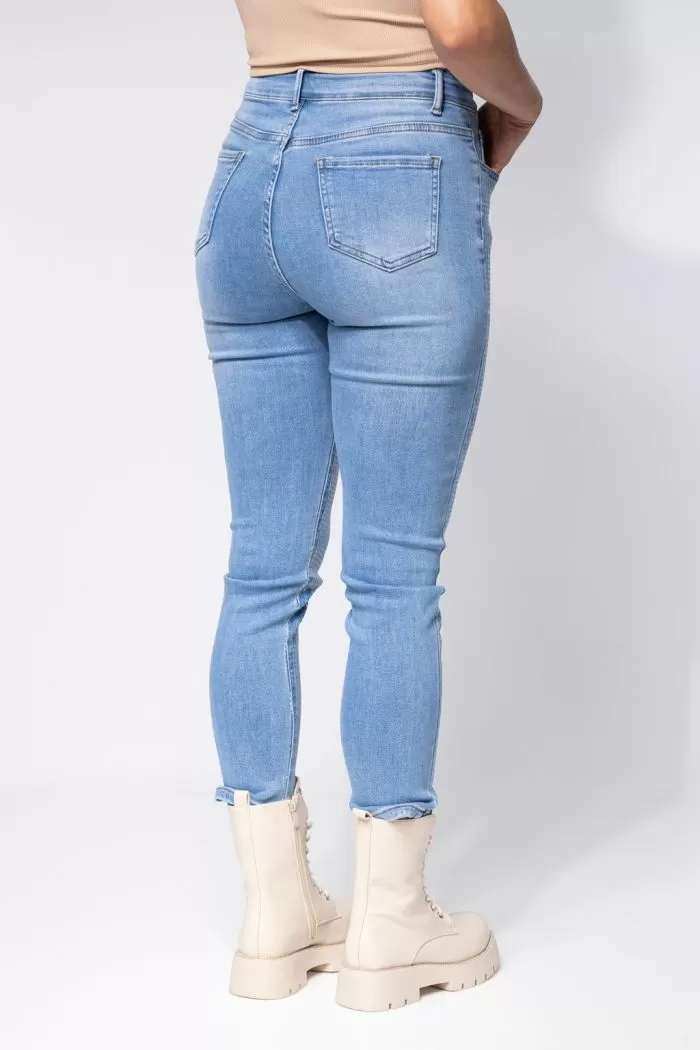 Fiora Kék Skinny Női Farmer #A620
