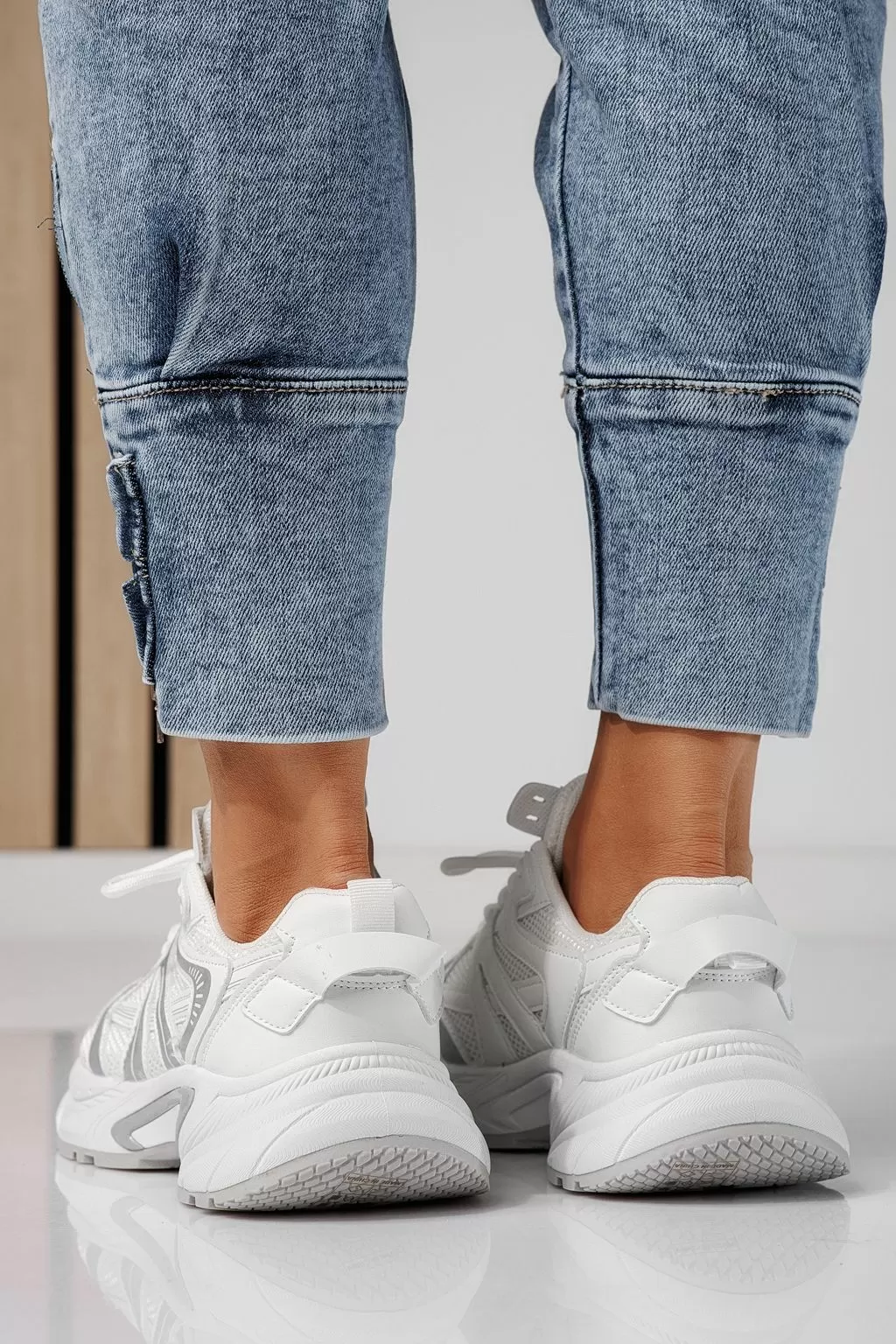 Flori Női Sportcipő Fehér Textil Anyagból #20750