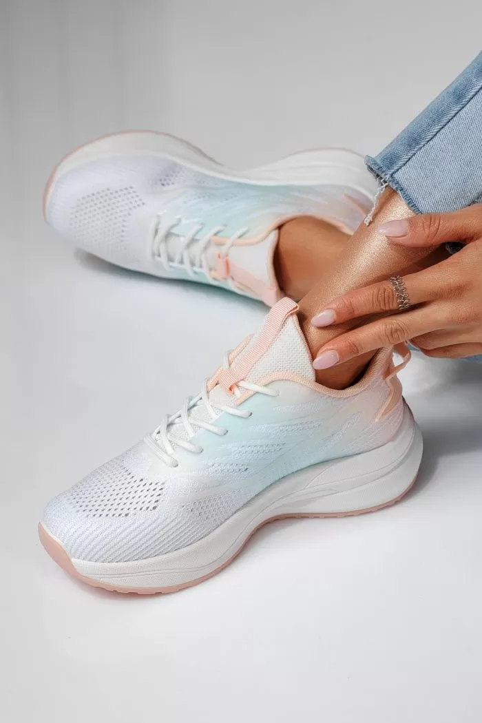 Gia Női Sportcipő Rózsaszín Textil Anyagból #20758