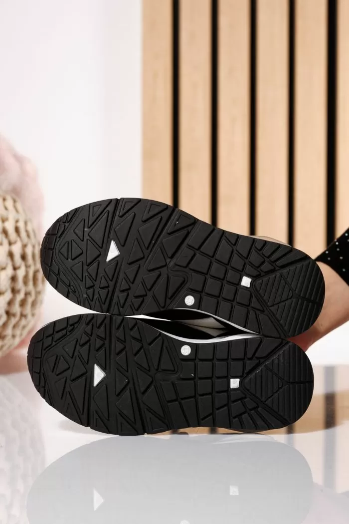 Alana Gyerek Sportcipő Fekete Ökológiai Bőrből #21015