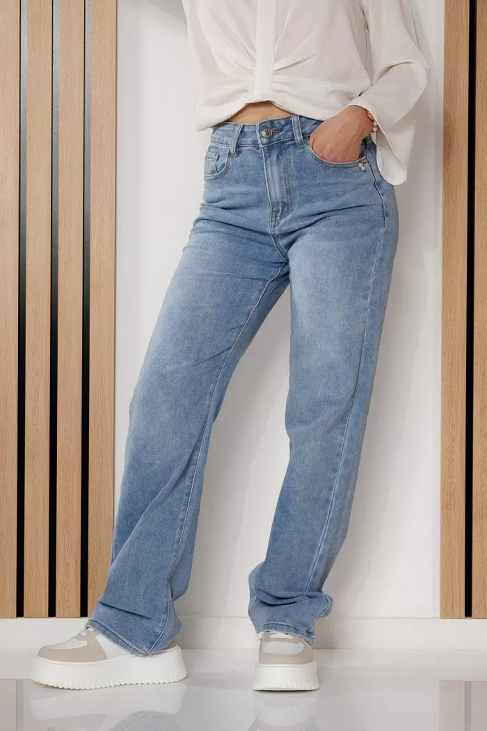 Pixie KékPixie Kék Női MomFit Farmer #A684