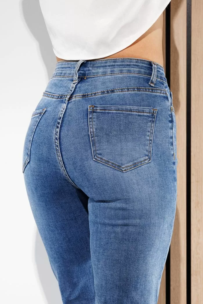MomFit női Sara kék Jeans #A776