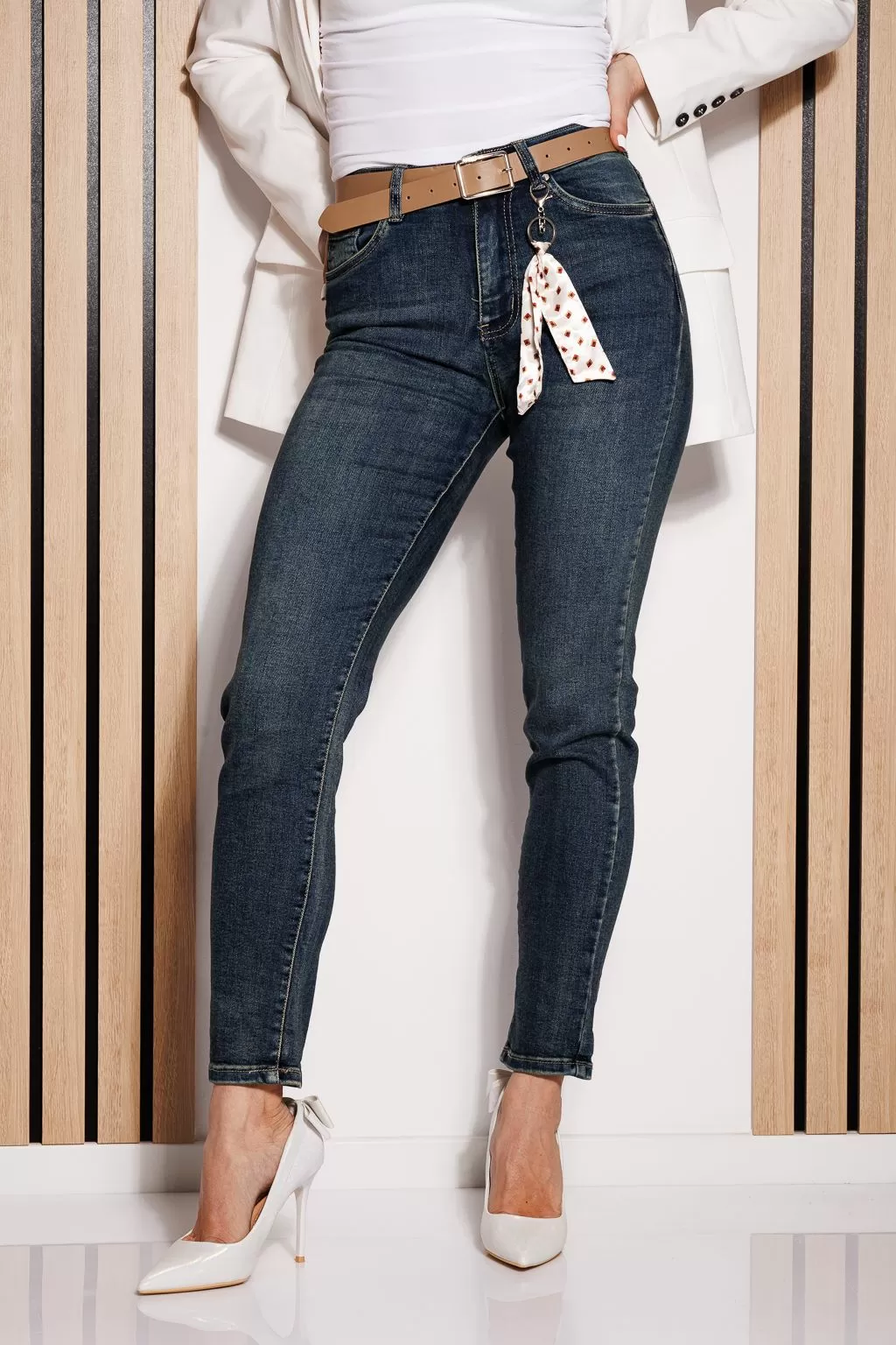MomFit női farmer Aliona kék #A785