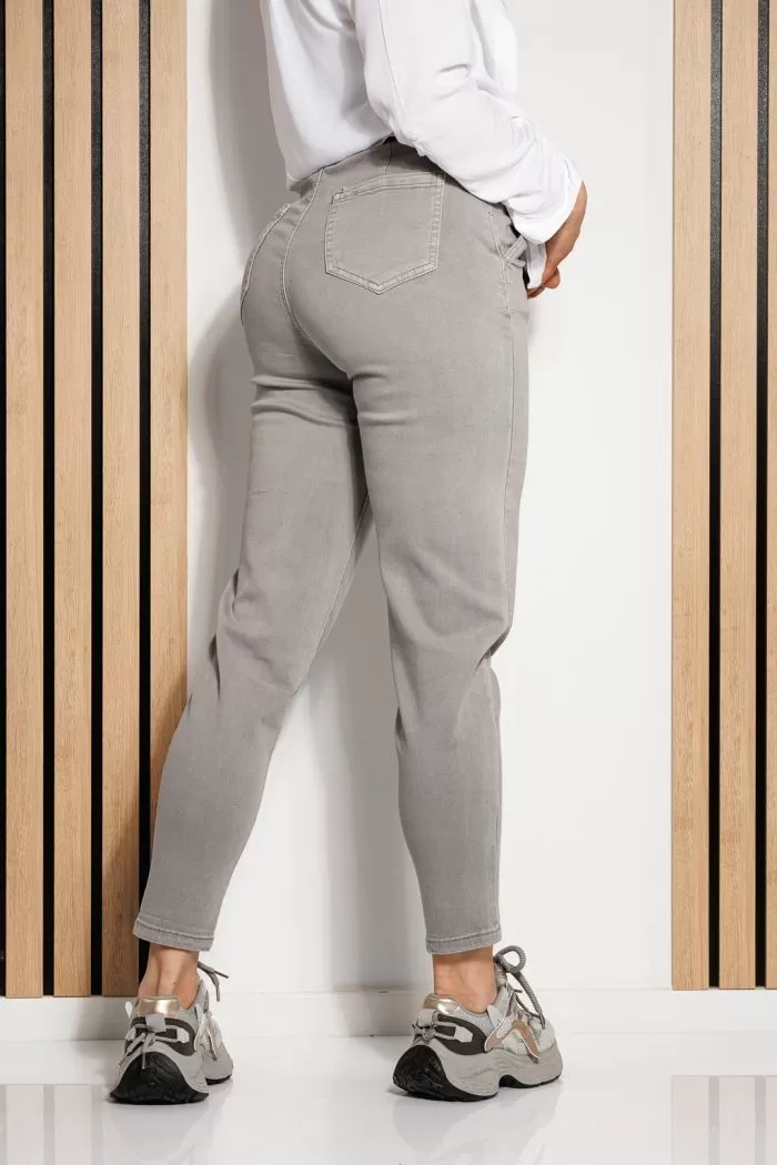 Női Boyfriend Jeans Anita szürke#A806