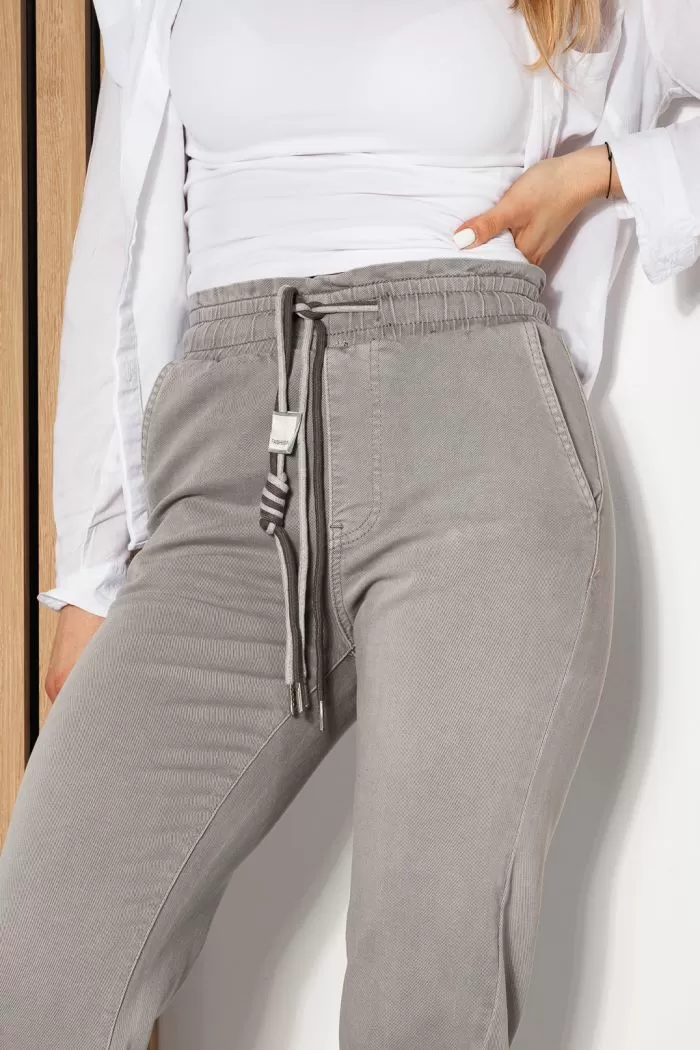 Női Boyfriend Jeans Anita szürke#A806