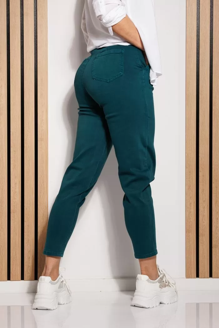 Női Boyfriend Jeans Anita zöld #A807