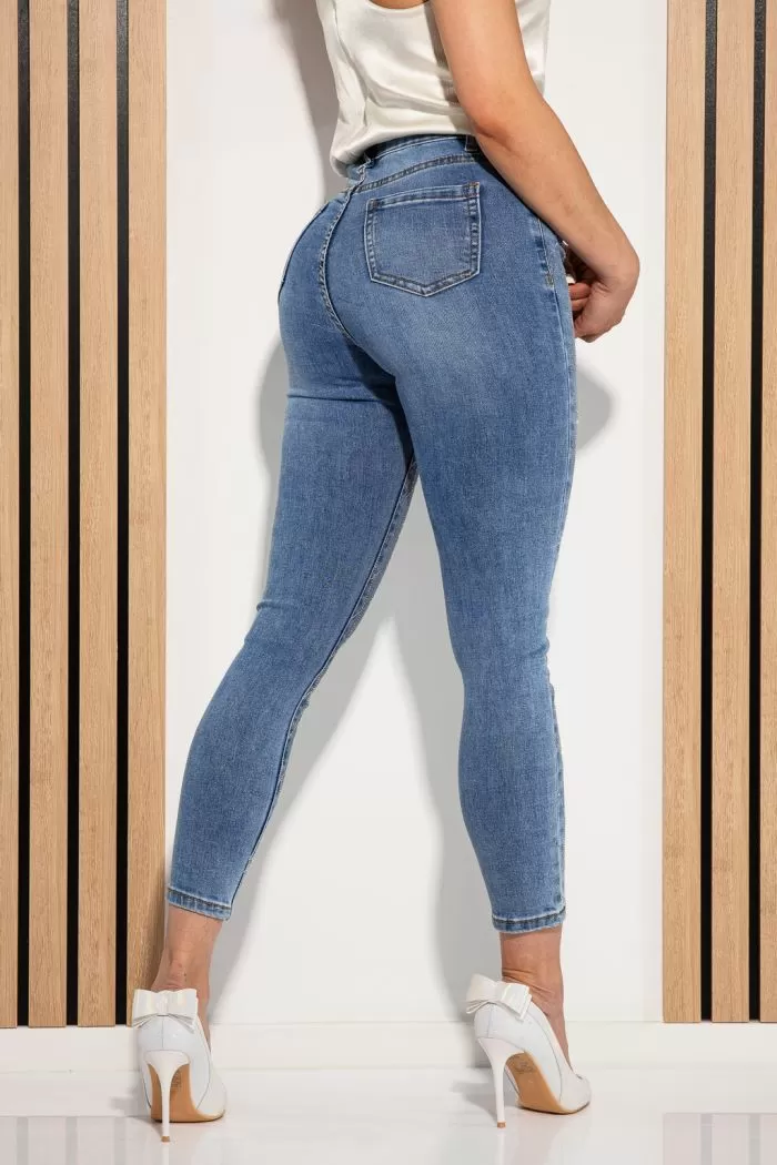 Iris Kék Női Skinny Farmer #A968